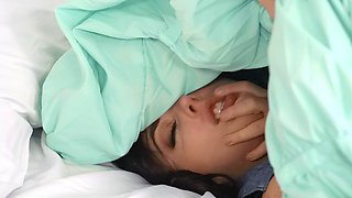 Johnny Sins' Sneaky Passion Ignites Forbidden Bedroom Heat