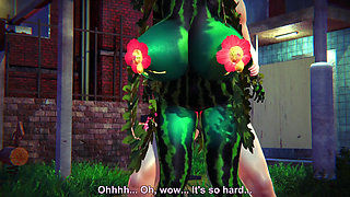 Fucking a Watermelon in the Park : Hentai Monster Girl