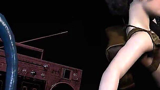 Standing Fuck Lara Croft - Tomb Raider Parody