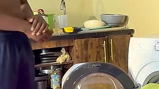 The Village Girl Can’t on the Washing Machine but Can Take Her Boss’s Dick.