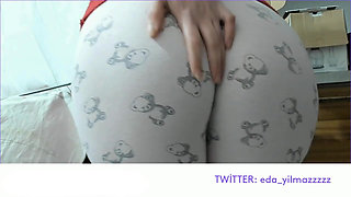 Cameltoe, Masturbate with Pajamas