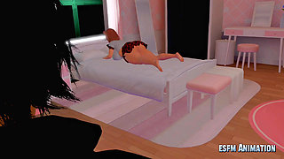 Stepbrother's Private Interruption Behind Closed Doors Forbidden Afternoon Bedroom Encounter