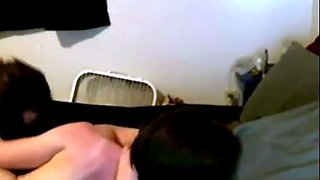 Lucky Guy With Two British Amateurs On Webcam