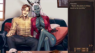 Oral fun and titty action with huge boobs