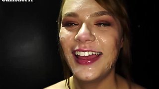 12 gloryhole cumshots in a row? INSANE!