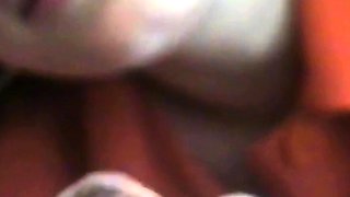 Neighbor and my wife blowjob front me