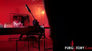 Cuck Watches His Wife Working in The Gloryhole, Then She Helps Him, Too