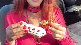 Watch Me Eating My Favorite Fast Food in the Car