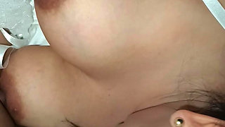 Milf Big Tits Suck Cock of the Friend of Her Husband