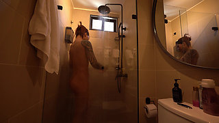 My roommate comes into the bathroom and fucks me while I'm showering.