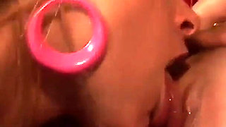 Sapphic love between Payton Leigh and Eden Adams two tattooed and light haired whores love to stick sex toys in their pussies