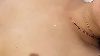 Step Brother Licks and Fucks Skinny Asian Teen Akubi and gives her Cumshot