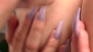 Bimbo Secretary with Huge Tits Get's Fucked Wearing Mini Skirt and Heels