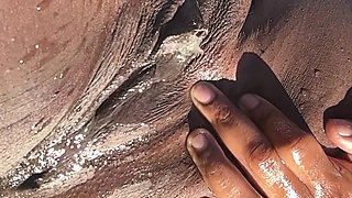Slow Motion Outdoor Peeing