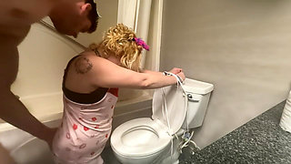 Tied to the Toilet