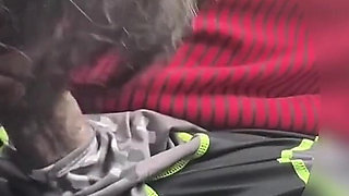 Slim Darkskin Big Lips Car Head