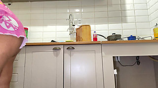 NAUGHTY MAID WEARS PROVOCATIVE CLOTHES WHEN CLEANING THE HOUSE