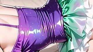 This Gorgeous Anime Beauty Can’t Get Enough - Wild Bedroom Ride Compilation.