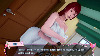 Murmur 40 - Adam Takes Naked Bath with Teacher Helen and Kate Walks in