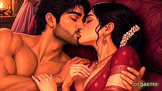 Desi Bride Wedding Night Intimate Romance - Ai Created Video