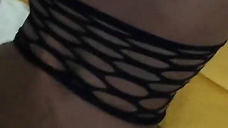 Stimulating My Clit with Wand Swc Doggy Cumming Hard