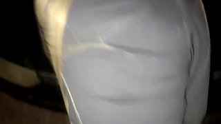 Sizzling Blondie Shows and Fucktoys Fuckbox in Night Van Rail