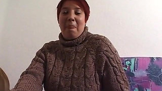 Annegret 24, german BBW housewife casting