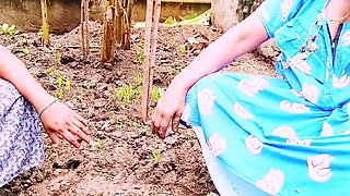 Indian Villege Threesome. Village Forming Maid Sisters Fucking Land Owner. Telugu Dirty Talks.