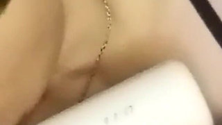 Hot Mature Woman Sucking, Swallowing Milk, and Massaging