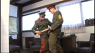 I Am a Young Muscle Soldier and I Take Two Hung Studs Anal