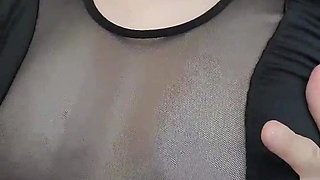 Japanese Wife in a Sexy Dress
