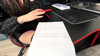 A young Russian language teacher invited me to an additional