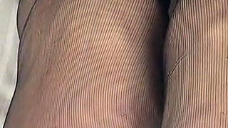 Aunty Sandra in Her Open Crotch Girdle Playing Vgq40