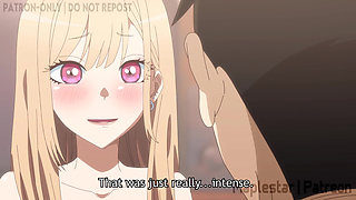 Marin Kitagawa and Gojo Hentai Animation