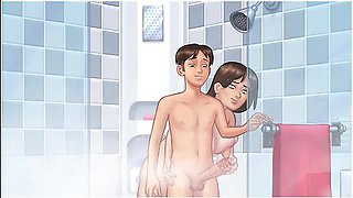 I Thought It Was Impossible, But Stepmom Made It Real (18+) With Gamer Girl And Car Toon