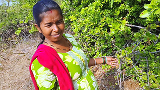 Desi Village Story - Bhabhi used to pluck Karvand fruits from the forest and sell them in the city - hindi audio xxx movies.
