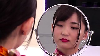 Japanese teen uses toys to pleasure pussy