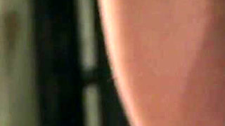 Amateur slave bdsm while hogtied upside down