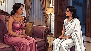 Desi Teacher Jaya Fucked Hard Anal & Cumshot - Telugu 3D Sex Animation with BBW Aunty