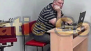 Katie Gold Spanking Machine - Bare Back Whipping