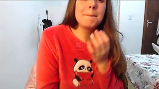 Blonde Brazilian Teen Angell Apolo Live Cam Show Big Ass Solo Masturbation Orgasm