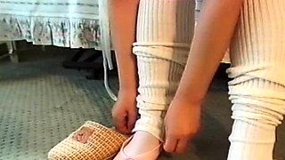 CFNM amateur facialized at blowjob party with voyeurs