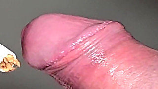 Close up: Best Milking Mouth for Your Dick! Sucking Cock Asmr, Tongue and Lips Blowjob Double Cum -ladybottox