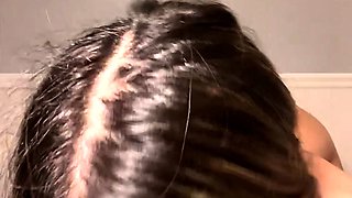 Sexy solo girl loving masturbation with toys