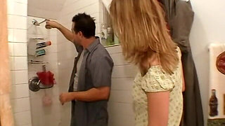 Plumber Lays Pipe Inside Brooke