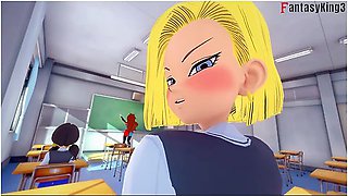 Dragon Ball Zex 2 Android 18 Bikini Fuck This & Others 1 Hr Mov On Patreon: Fantasyking3