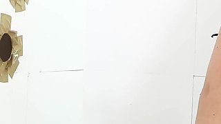 Petite Porn Babe Misha Cross Sucks and Fuicks Her Big White Cock Stud in the Gloryhole