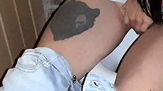 I Heard Moans From the Toilet and Spied on My Stepsister