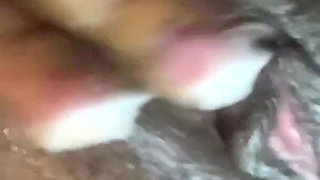Hot Babe Blackgurl234 Caressing Her Pussy Till She Squirt
