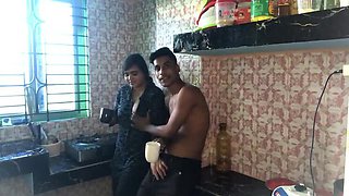 Home Alone Step Siblings Kitchen Fuck - Desi Indian Girl Big Ass Doggy Style